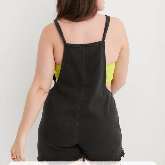 Aerie Double Strap Shortall - Picture 4 of 6